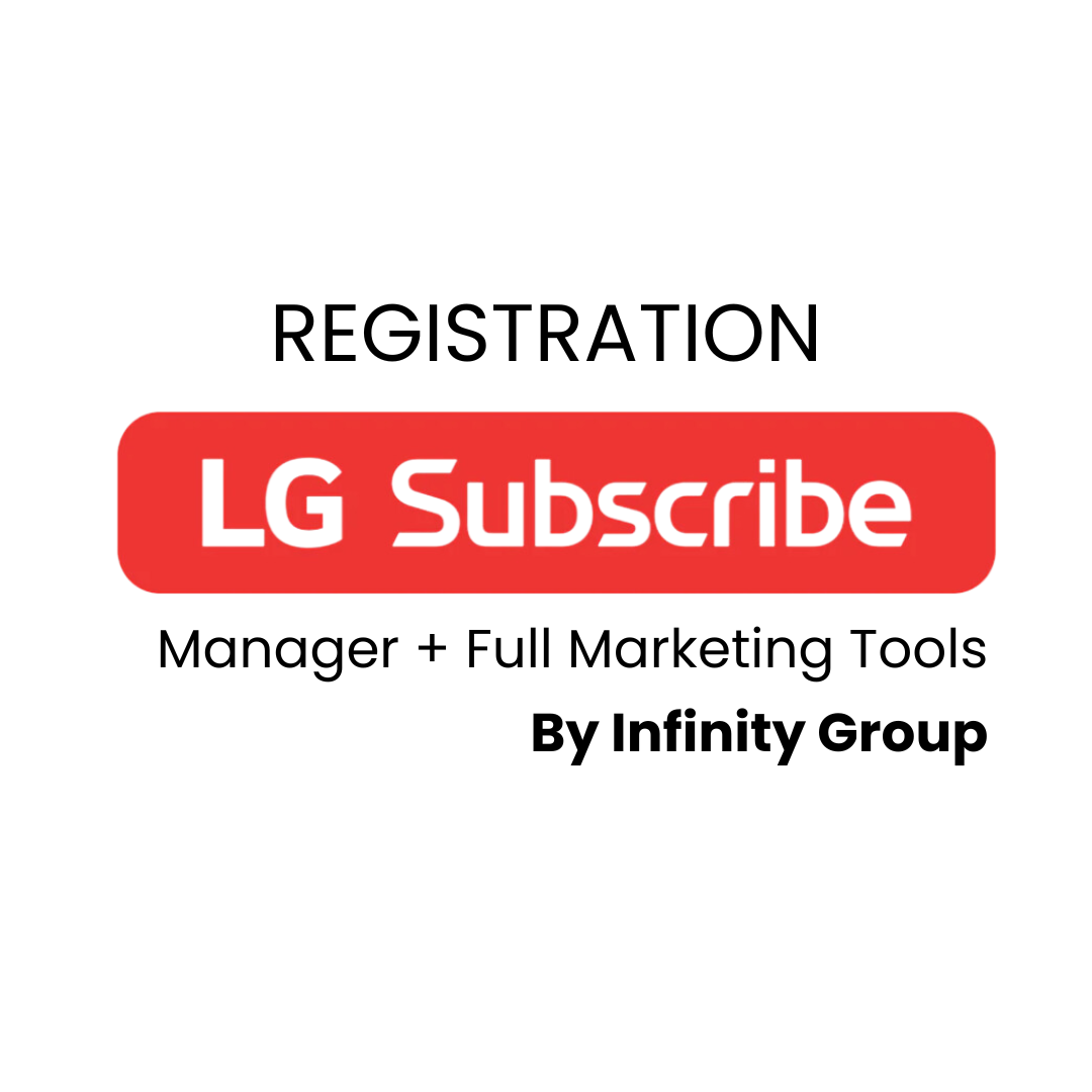 Full Marketing Tools & LG Subscribe Agent Registration